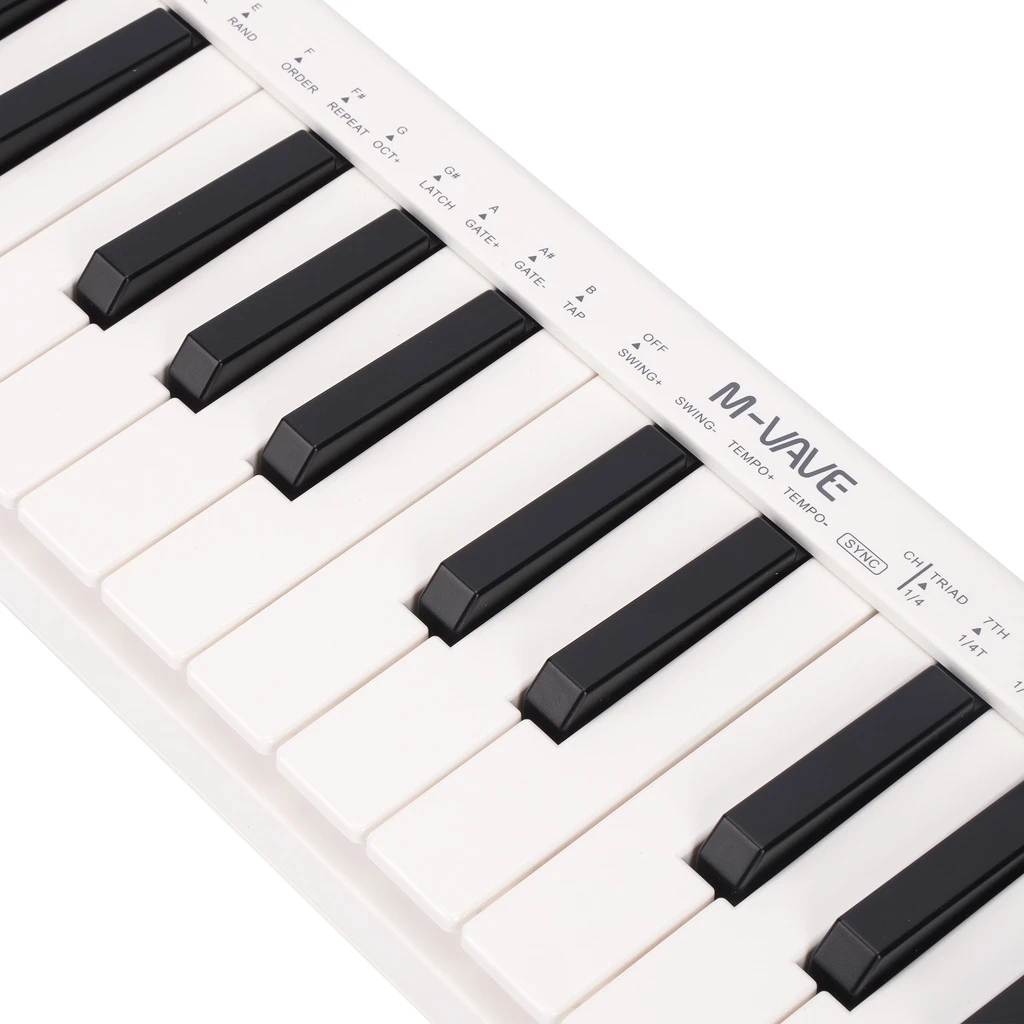 SMK-25 me-vave充電式ミディキーボード,リモコン - Midi Controller Pad のレビューと価格