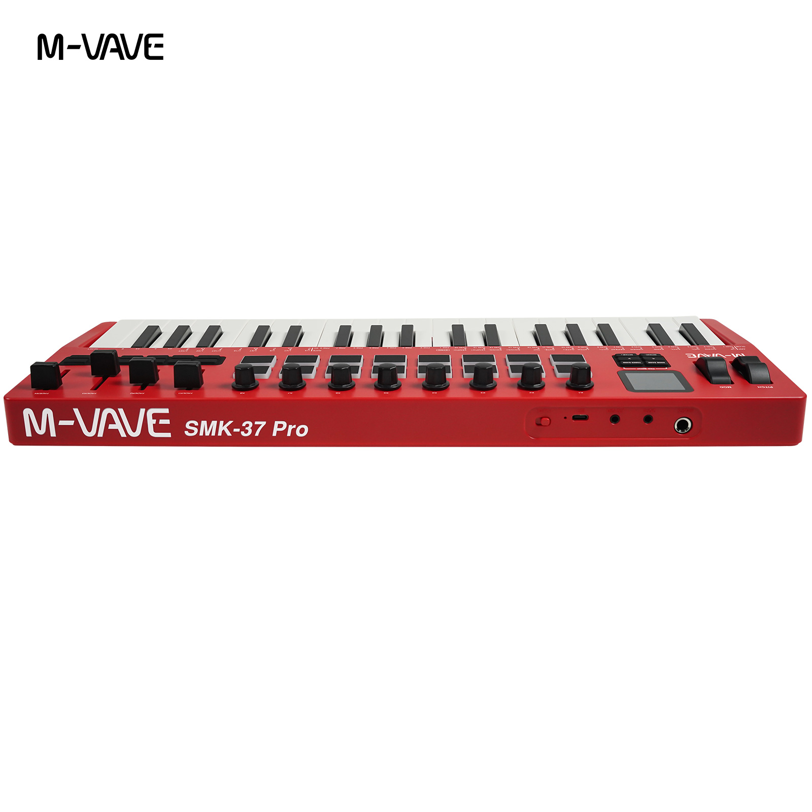 M-VAVE SMK-37 Pro：37鍵盤、16個のRGB - Midi Controller Pad のレビューと価格