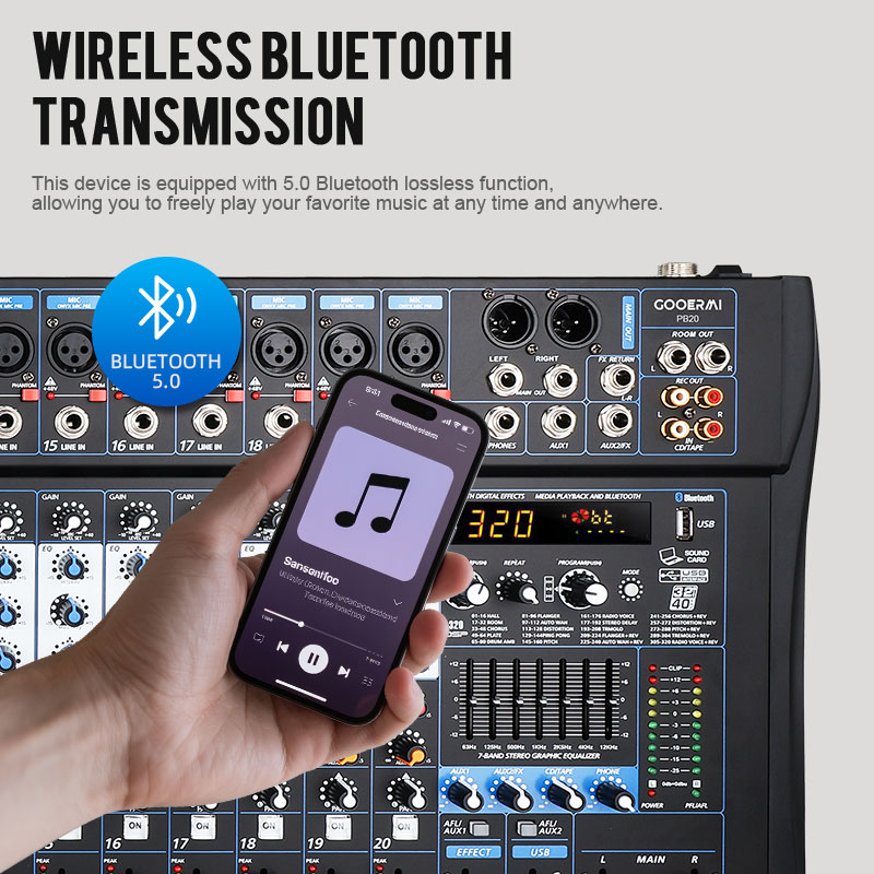 Gooermi PBシリーズ プロフェッショナルDJオーディ - Audio Music Dj のレビューと価格
